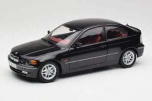 BMW 325Ti Compact E46 Noir Kyosho 1:18 80430024440 Métal