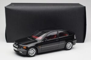BMW 325Ti Compact E46 Noir Kyosho 1:18 80430024440 Métal — image 7 sur 7