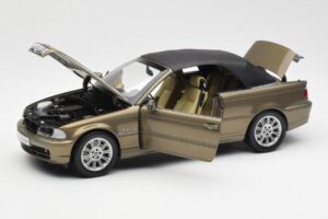 BMW 328Ci E46 Cabriolet Individual Laiton Métallique Édition Limitée Kyosho 1:18 80430395004 Métal — image 2 sur 8