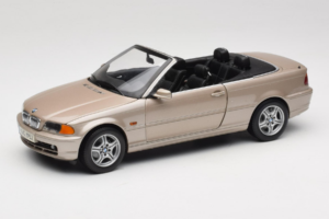 BMW 328i E46 Cabriolet Sand Beige Metallic Kyosho 1:18 80430009756 Métal