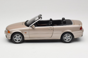 BMW 328i E46 Cabriolet Sand Beige Metallic Kyosho 1:18 80430009756 Métal — image 5 sur 9