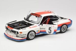 BMW 3.5 CSL E9 Gr.5 #5 S. Manhalter Winner Havirov Interseries 1977 Minichamps 1:18 180772005 Métal — image 2 sur 8