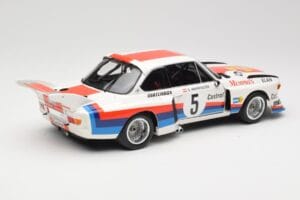 BMW 3.5 CSL E9 Gr.5 #5 S. Manhalter Winner Havirov Interseries 1977 Minichamps 1:18 180772005 Métal — image 3 sur 8