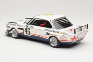 BMW 3.5 CSL E9 #46 Team Brock P. Brock / F. Muir / J. Aubriet 24 Hours of Le Mans 1976 Minichamps 1:18 153762646 Métal — image 5 sur 6