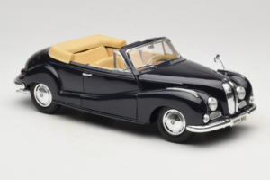 BMW 502 Cabriolet Noir Maisto 1:18 31817 Métal — image 6 sur 8