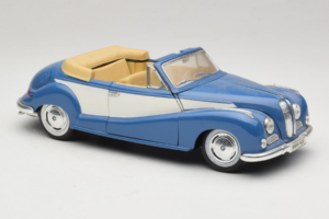 BMW 502 Cabriolet Bleu Tchibo 1:18 45396 Métal — image 6 sur 8
