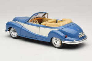 BMW 502 Cabriolet Bleu Tchibo 1:18 45396 Métal — image 7 sur 8