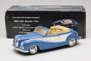 BMW 502 Cabriolet Bleu Tchibo 1:18 45396 Métal — image 8 sur 8