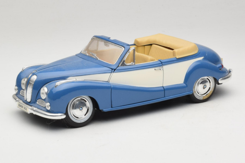 BMW 502 Cabriolet Bleu Tchibo 1:18 45396 Métal