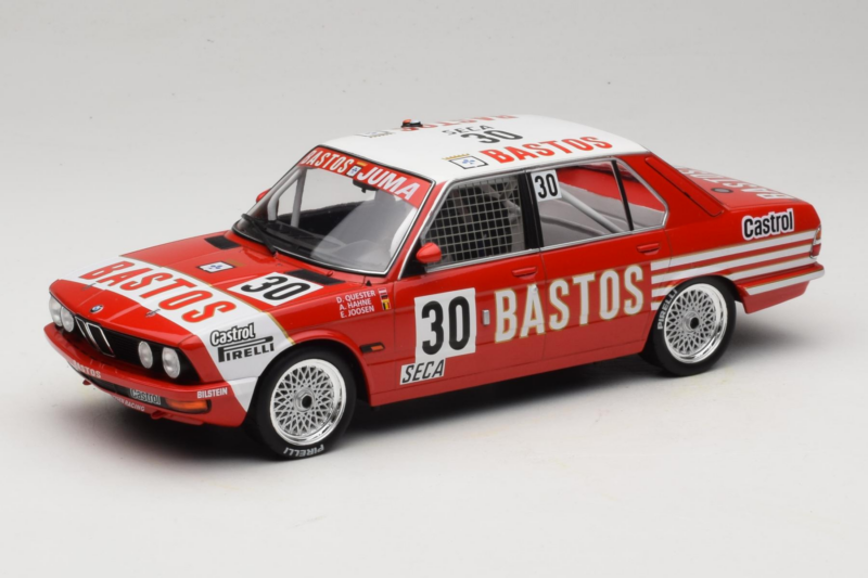 BMW 528i E28 #30 D. Quester / A. Hahne / E. Joosen 24 Hours of Spa Winner 1982 IXO 1:18 18RMC182A Métal