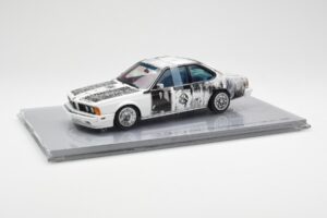 BMW 635 CSi E24 Art Car Robert Rauschenberg AUTOart 1:18 80430150924 Métal