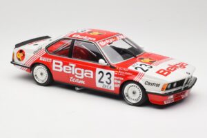 BMW 635 CSi E24 Belga Juma Racing M. Winkelhock / T. Regout 24 Hours of Spa 1985 Minichamps 1:18 155852523 Métal — image 4 sur 6