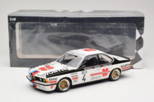 BMW 635 CSi E24 BMW Italia #4 R. Ravaglia / G. Berger 24 Hours of Spa 1984 Minichamps 1:18 155842504 Métal — image 6 sur 6