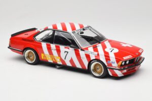 BMW 635 CSi E24 #7 BMW Italia G. Brancatelli / H. Kelleners Brno Grand Prix 1984 Minichamps 1:18 155842507 Métal — image 4 sur 6