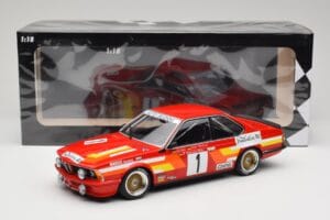 BMW 635 CSi E24 #1 U. Felder / D. Hamelmann Auto Budde Winners 24 Hours of Nürburgring 1985 Minichamps 1:18 155852501 Métal — image 6 sur 6