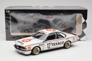 BMW 635 CSi E24 #12 R. Metge / C. Ballot-Léna Bavaria Automobiles 24 Hours of Spa 1985 Minichamps 1:18 155852513 Métal — image 6 sur 6
