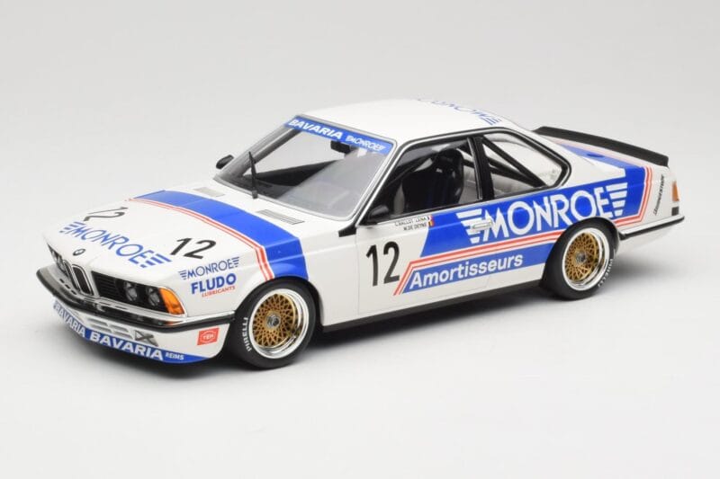 BMW 635 CSi E24 #12 C. Ballot-Léna / Deyne 500km Monza 1985 Minichamps 1:18 155852512 Métal