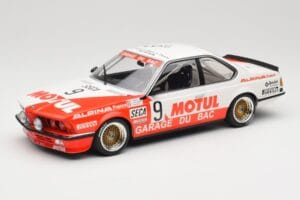 BMW 635 CSi E24 #9 Hollinger / P. Giroix Garage du Bac 24 Hours of Spa 1984 Minichamps 1:18 155842509 Métal