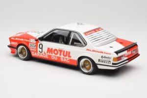 BMW 635 CSi E24 #9 Hollinger / P. Giroix Garage du Bac 24 Hours of Spa 1984 Minichamps 1:18 155842509 Métal — image 5 sur 6
