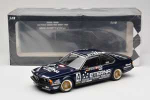 BMW 635 CSi E24 Schnitzer Eterna #4 H. Stuck / W. Brun 3rd Place Brno Grand Prix ETCC 1983 Minichamps 1:18 155832504 Métal — image 6 sur 6