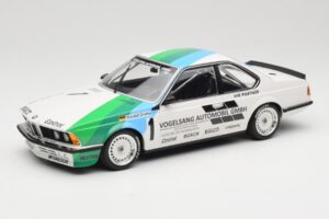 BMW 635 CSi E24 Vogelsang Automobile H. Grohs Winner Bergischer Löwe Zolder 1984 Minichamps 1:18 155842511 Métal