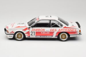 BMW 635CSi E24 Team Brun Motorsport #21 H. Grohs / T. Boutsen Spa 24 Hours 1985 Minichamps 1:18 155852521 Métal — image 3 sur 6