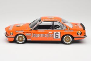 BMW 635CSi E24 Jagermeister #6 H. Stuck Bergischer Lowe Zolder DPM 1984 Minichamps 1:18 155842506 Métal — image 3 sur 6