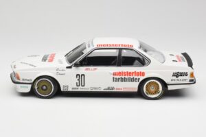 BMW 635CSi E24 Team Schnitzer Eterna #30 S. Bellof / S. Danner ETCC 1984 Minichamps 1:18 155832530 Métal — image 3 sur 6