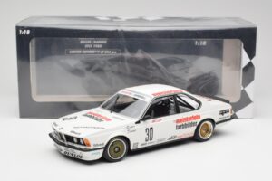 BMW 635CSi E24 Team Schnitzer Eterna #30 S. Bellof / S. Danner ETCC 1984 Minichamps 1:18 155832530 Métal — image 6 sur 6