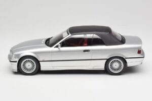 BMW Alpina B3 E36 3.2 Cabriolet Arctic Silver MCG 1:18 MCG18322 Métal — image 4 sur 8