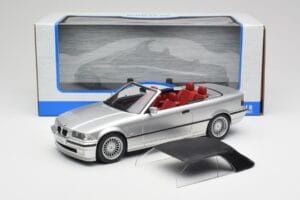 BMW Alpina B3 E36 3.2 Cabriolet Arctic Silver MCG 1:18 MCG18322 Métal — image 8 sur 8