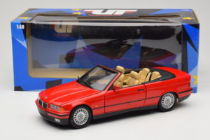 BMW 3 Series E36 Cabriolet Rouge UT Models 1:18 BMW005 Métal — image 8 sur 8