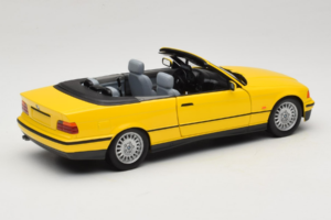 BMW 3 Series E36 Cabriolet Jaune UT Models 1:18 BMW007 Métal — image 3 sur 8