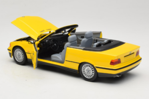 BMW 3 Series E36 Cabriolet Jaune UT Models 1:18 BMW007 Métal — image 5 sur 8
