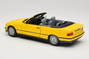 BMW 3 Series E36 Cabriolet Jaune UT Models 1:18 BMW007 Métal — image 7 sur 8