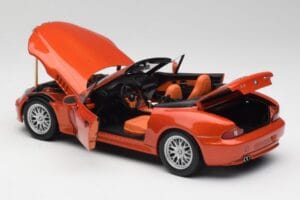 BMW Z3 E36 2.8 Phoenix Orange UT Models 1:18 20442 Métal — image 5 sur 8