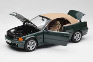 BMW 3 E46 Cabriolet Vert Kyosho 1:18 80430009757 Métal — image 2 sur 8