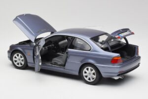 BMW 318Ci E46 Bleu Kyosho 1:18 80439411583 Métal — image 5 sur 8