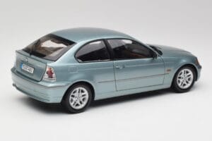 BMW 325Ti E46 Compact Bleu Clair Métallisé Kyosho 1:18 80430024439 Métal — image 3 sur 8
