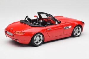 BMW Z8 E52 Roadster Rouge Vif Bburago 1:18 12032 Métal — image 3 sur 8