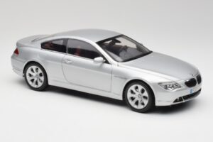 BMW 645Ci E63 Argent Kyosho 1:18 80430153285 Métal — image 6 sur 8