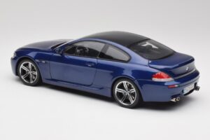BMW M6 E63 Bleu Kyosho 1:18 80430413351 Métal — image 7 sur 8