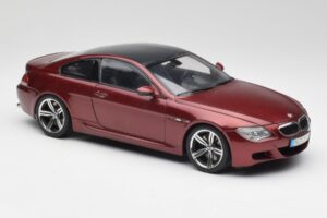 BMW M6 E63 Rouge Kyosho 1:18 80430398134 Métal — image 6 sur 8