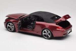 BMW M6 E64 Cabriolet Rouge Kyosho 1:18 80430417423 Métal — image 5 sur 8
