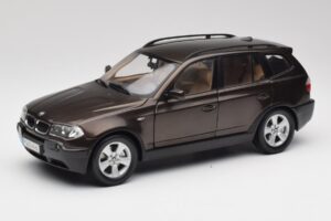 BMW X3 E83 3.0d Marron Foncé Métallique Kyosho 1:18 80430300736 Métal