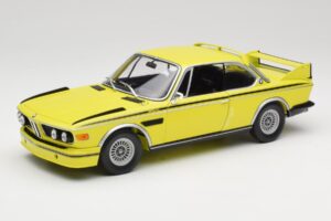 BMW 3.0 CSL E9 Jaune Minichamps 1:18 180029028 Métal