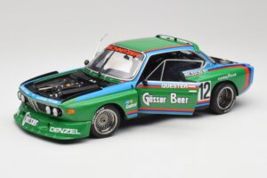 BMW 3.5 CSL E9 Gruppe 5 #12 H. Quester / G. Nilsson Zeltweg Winner 1976 Minichamps 1:18 180762012 Métal — image 2 sur 8