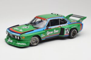 BMW 3.5 CSL E9 Gruppe 5 #12 H. Quester / G. Nilsson Zeltweg Winner 1976 Minichamps 1:18 180762012 Métal