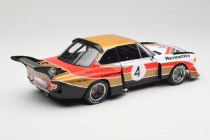 BMW 3.5 CSL E9 Gruppe 5 #4 J. Fitzpatrick / T. Walkinshaw Silverstone Winner 1976 Minichamps 1:18 180762004 Métal — image 3 sur 8