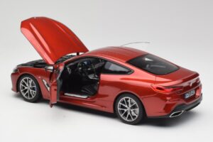 BMW M850i G15 Orange Métallisé Norev 1:18 183285 Métal — image 5 sur 8